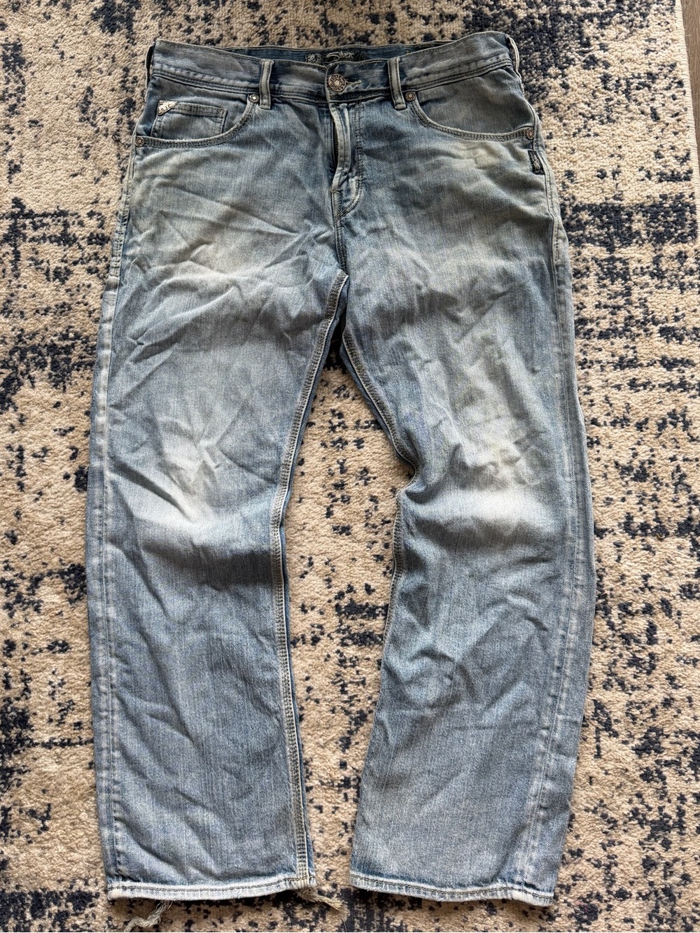 Silver Jeans Relaxed Light Blue Men’s Denim